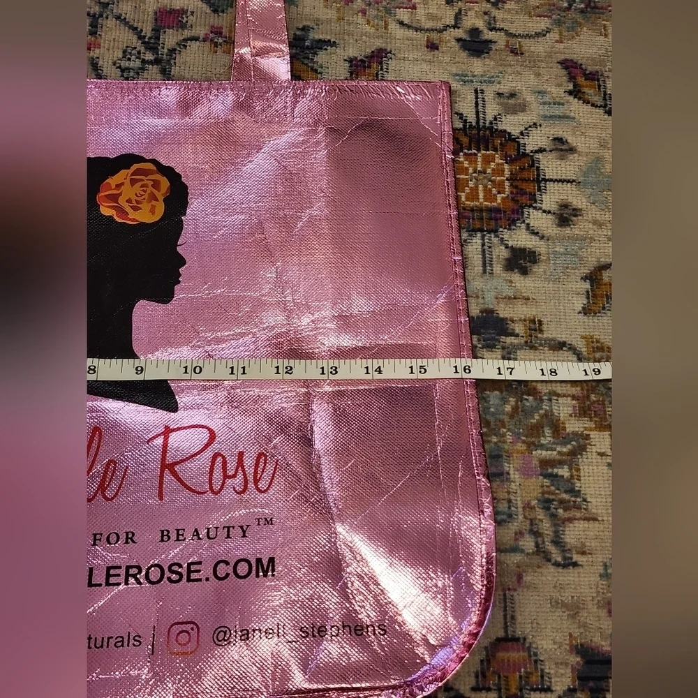 Shiny Pink Tote Bag